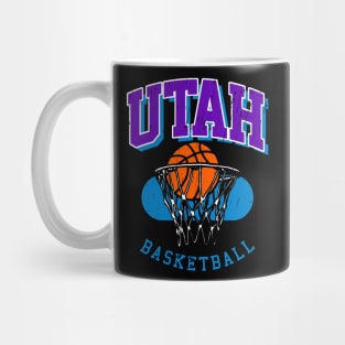 Vintage Utah Basketball Mug